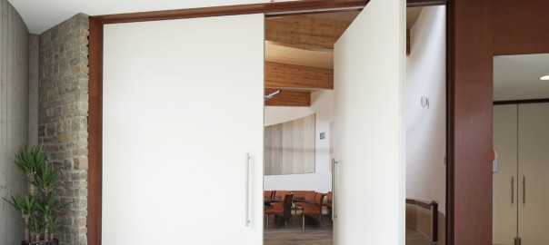 Drehtür Trennwand zweiflügelig