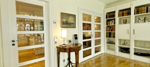 Sprossentür-Ensemble ein- und zweiflügelig